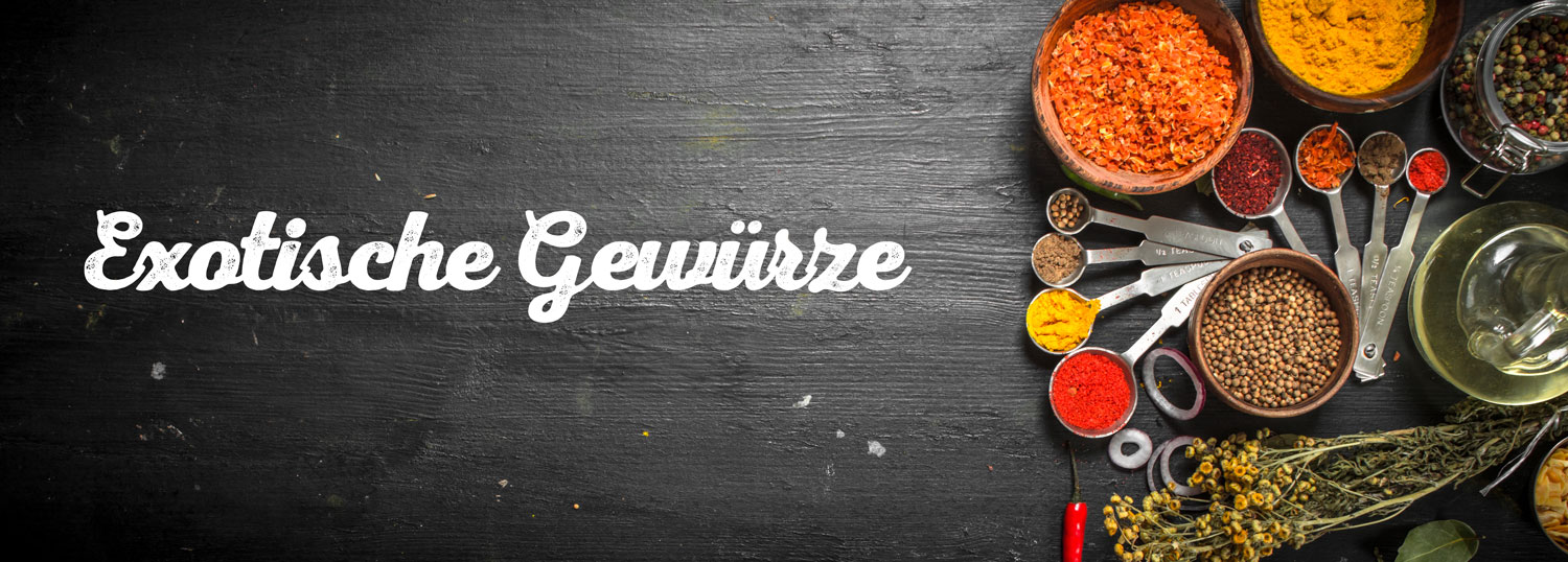 Exotische Gewürze